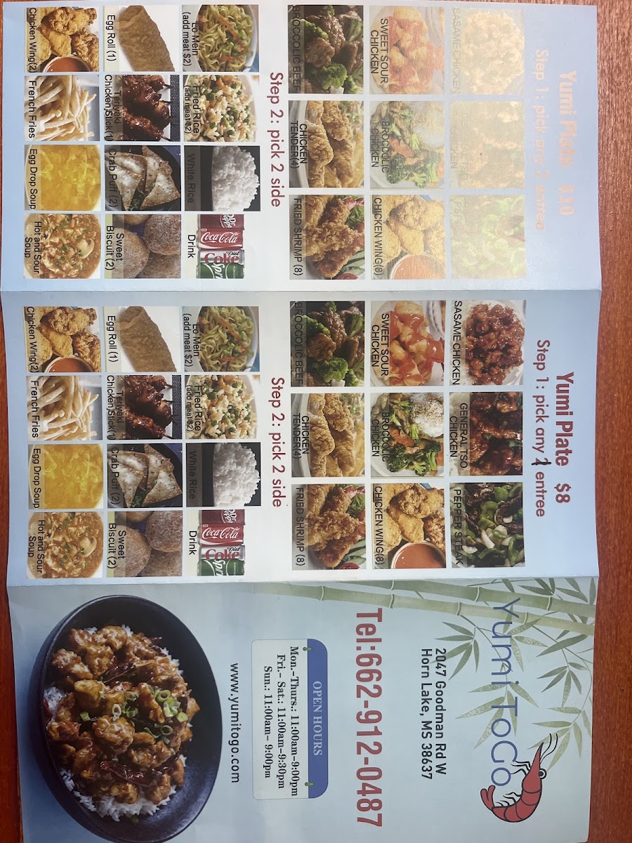 yumi togo Menu 4