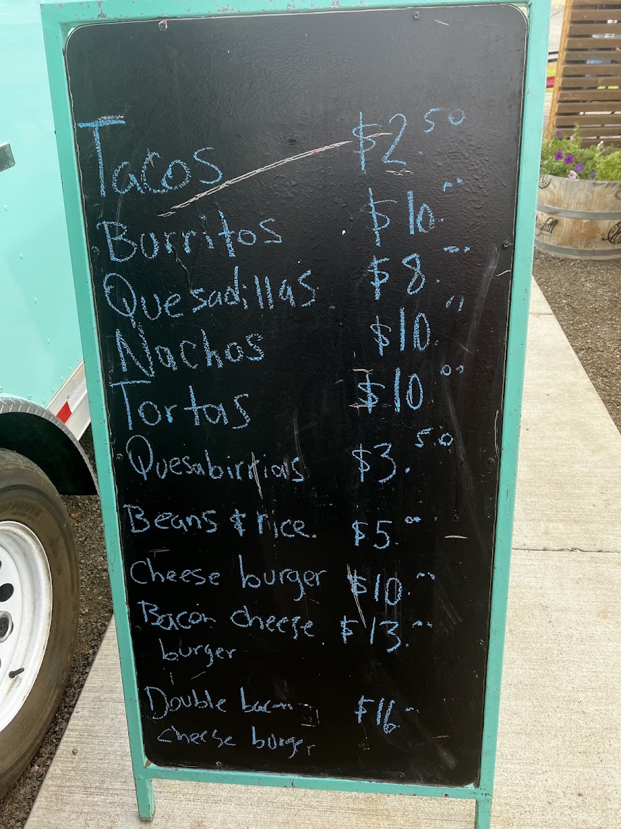 Taquería Veracruz Menu 4
