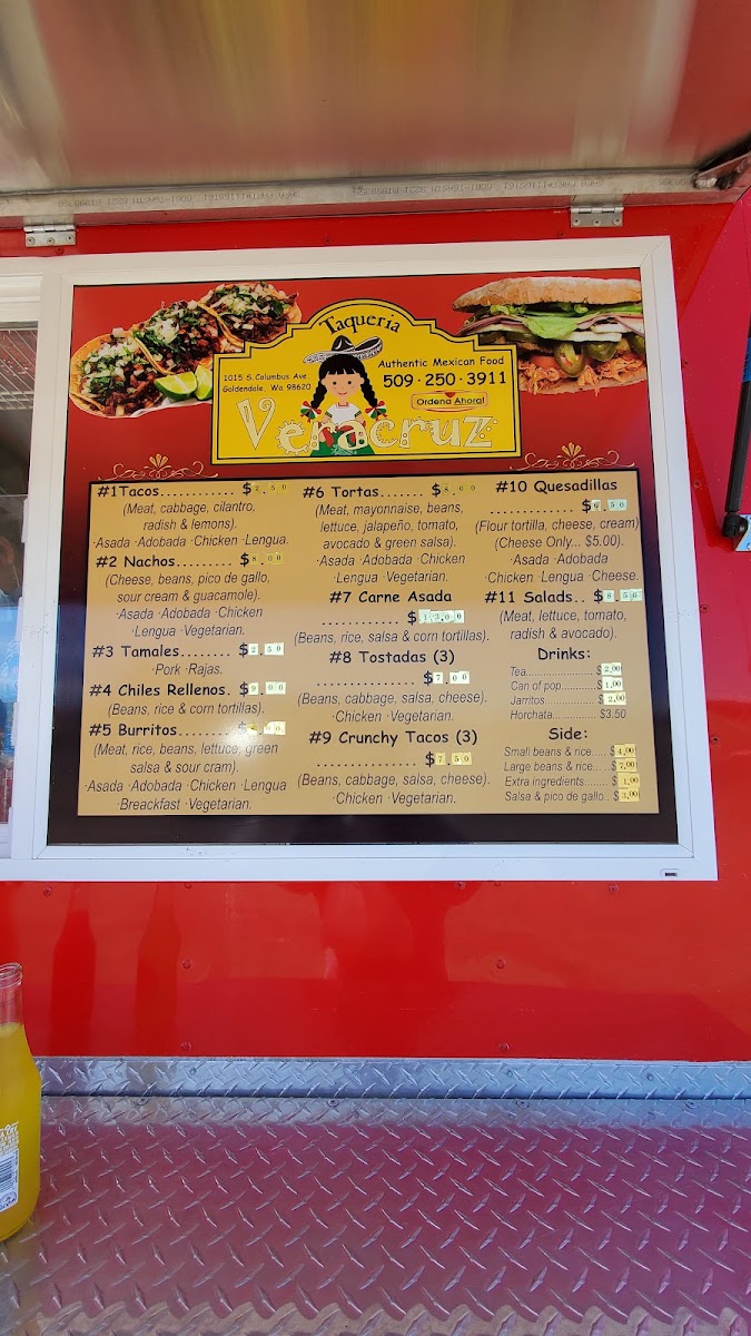 Taquería Veracruz Menu 5